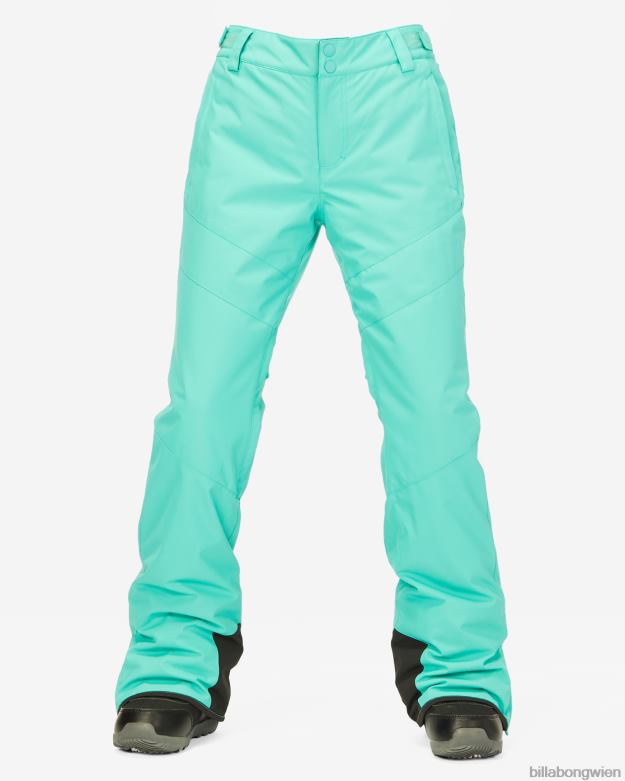 Billabong Wien 00V682556 | Billabong A/Div Malla isolierte Schneehose seegrün Frauen