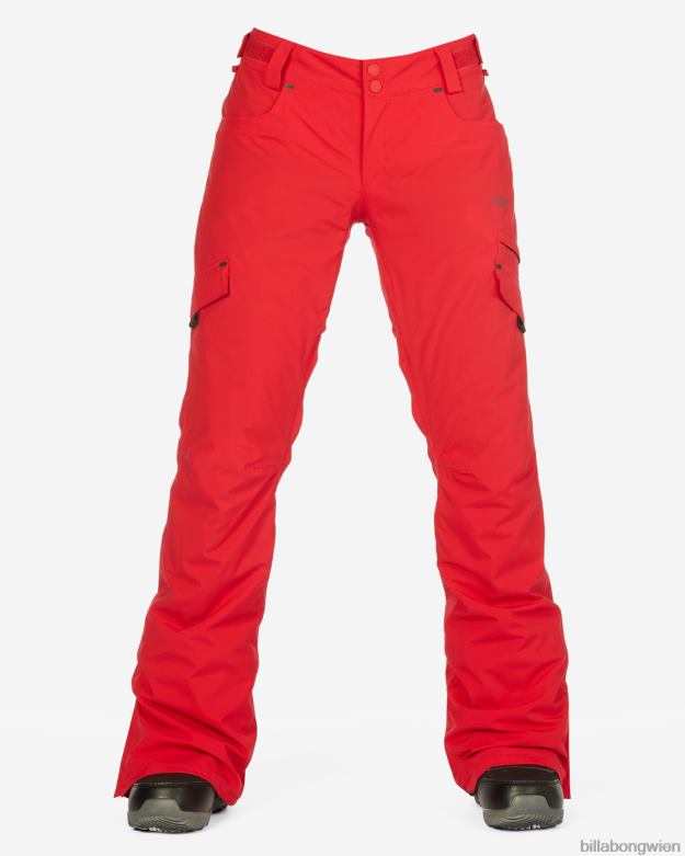 Billabong Wien 00V682559 | Billabong a/div nela 15k isolierte Schneehose Scharlach Frauen