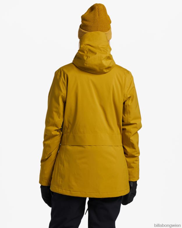 Billabong Wien 00V682554 | Billabong A/Div Trooper Stx 45K isolierte Schneejacke frisches Moos Frauen
