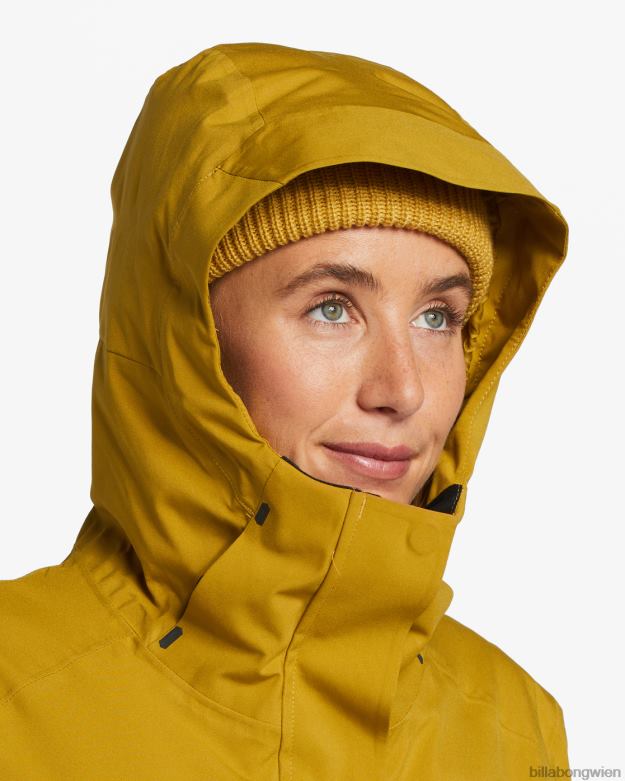 Billabong Wien 00V682554 | Billabong A/Div Trooper Stx 45K isolierte Schneejacke frisches Moos Frauen