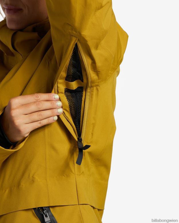 Billabong Wien 00V682554 | Billabong A/Div Trooper Stx 45K isolierte Schneejacke frisches Moos Frauen