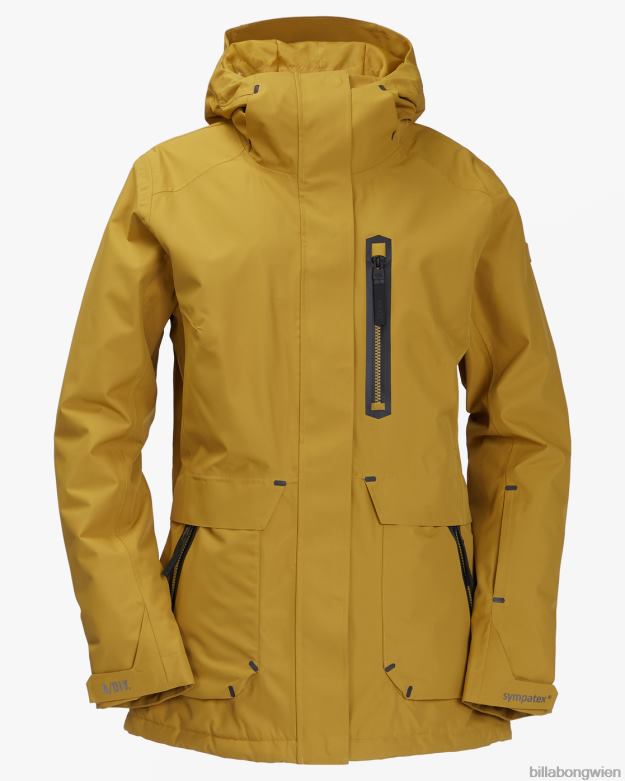 Billabong Wien 00V682554 | Billabong A/Div Trooper Stx 45K isolierte Schneejacke frisches Moos Frauen