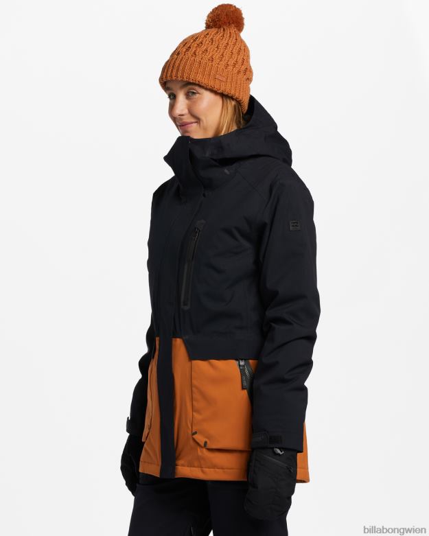 Billabong Wien 00V682555 | Billabong A/Div Trooper Stx 45K isolierte Schneejacke Schwarz Frauen