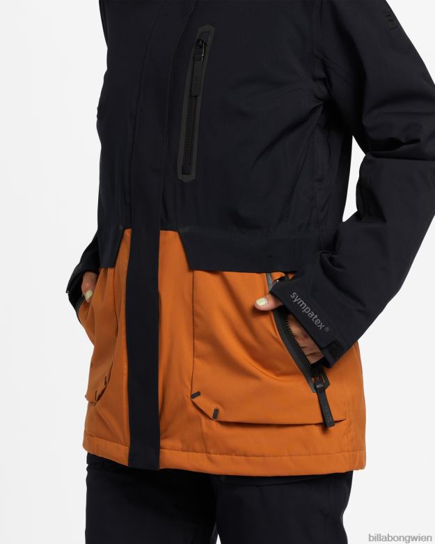 Billabong Wien 00V682555 | Billabong A/Div Trooper Stx 45K isolierte Schneejacke Schwarz Frauen
