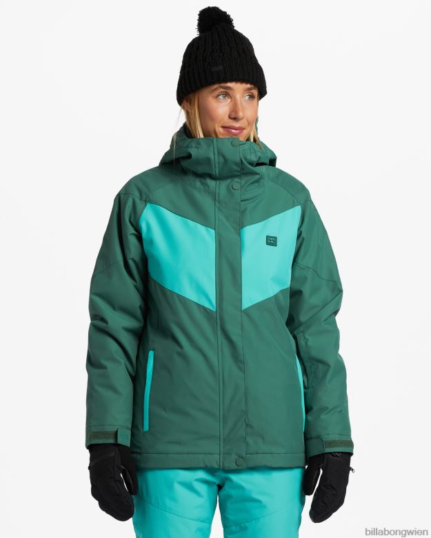 Billabong Wien 00V682560 | Billabong A/Div Good Life isolierte Schneejacke immergrün Frauen
