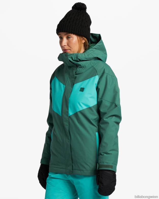 Billabong Wien 00V682560 | Billabong A/Div Good Life isolierte Schneejacke immergrün Frauen