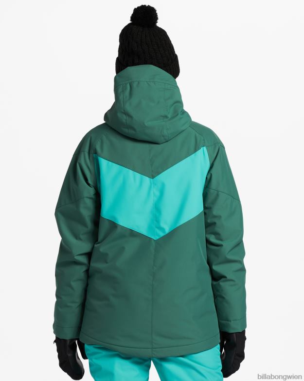 Billabong Wien 00V682560 | Billabong A/Div Good Life isolierte Schneejacke immergrün Frauen
