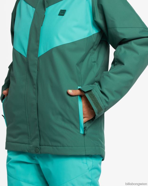 Billabong Wien 00V682560 | Billabong A/Div Good Life isolierte Schneejacke immergrün Frauen