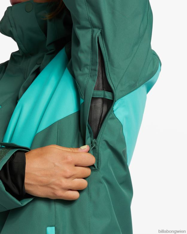 Billabong Wien 00V682560 | Billabong A/Div Good Life isolierte Schneejacke immergrün Frauen