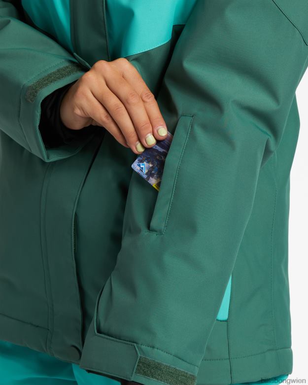 Billabong Wien 00V682560 | Billabong A/Div Good Life isolierte Schneejacke immergrün Frauen