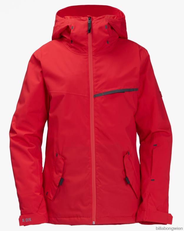 Billabong Wien 00V682562 | Billabong A/Div Eclipse 15k isolierte Schneejacke Scharlach Frauen