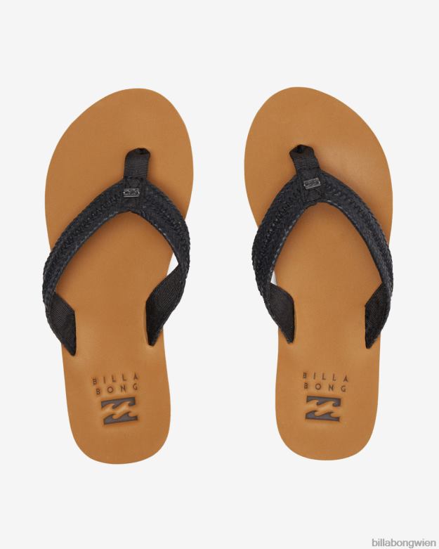 Billabong Shoes 00V682495 | Billabong Kai geflochtene Sandalen aus schwarz Frauen