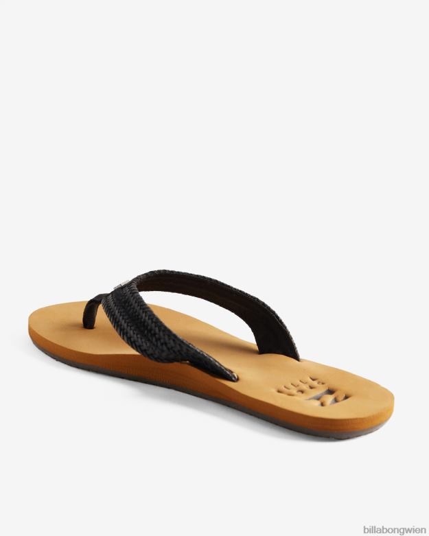Billabong Shoes 00V682495 | Billabong Kai geflochtene Sandalen aus schwarz Frauen