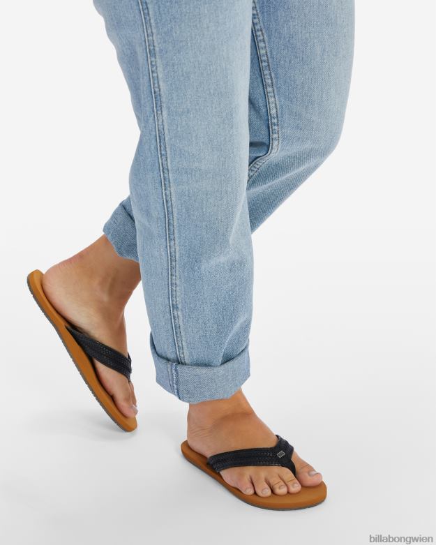 Billabong Shoes 00V682495 | Billabong Kai geflochtene Sandalen aus schwarz Frauen