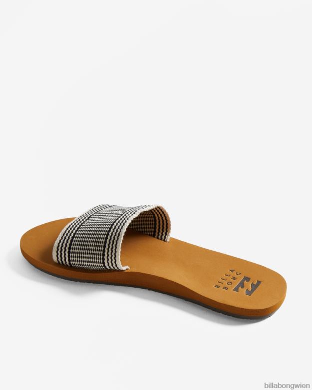 Billabong Shoes 00V682500 | Billabong Kalani Slider-Sandalen schwarz/weiß Frauen