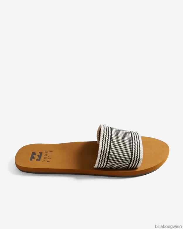 Billabong Shoes 00V682500 | Billabong Kalani Slider-Sandalen schwarz/weiß Frauen