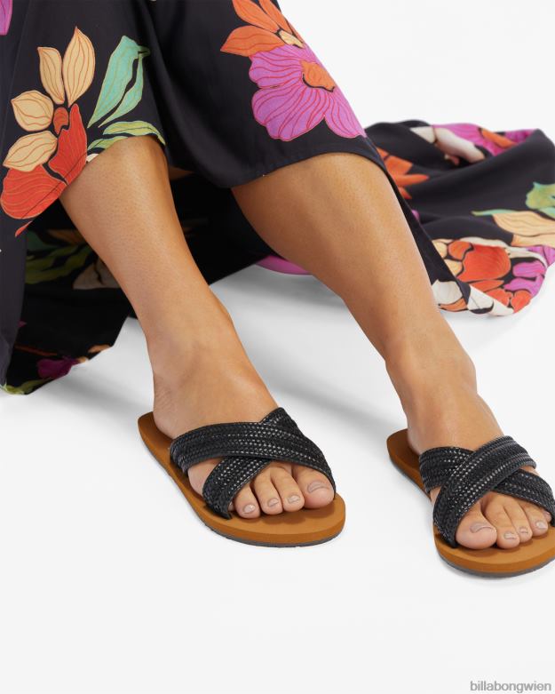 Billabong Shoes 00V682501 | Billabong Avery Slider-Sandalen aus schwarz Frauen