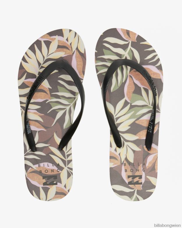 Billabong Shoes 00V682513 | Billabong Dama-Flip-Flop-Sandalen aus Gummi schwarz-multi Frauen