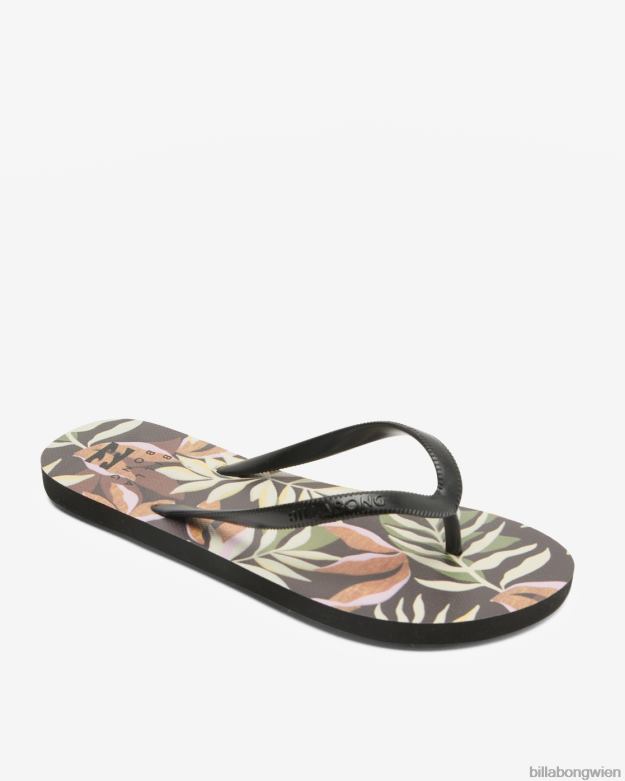 Billabong Shoes 00V682513 | Billabong Dama-Flip-Flop-Sandalen aus Gummi schwarz-multi Frauen