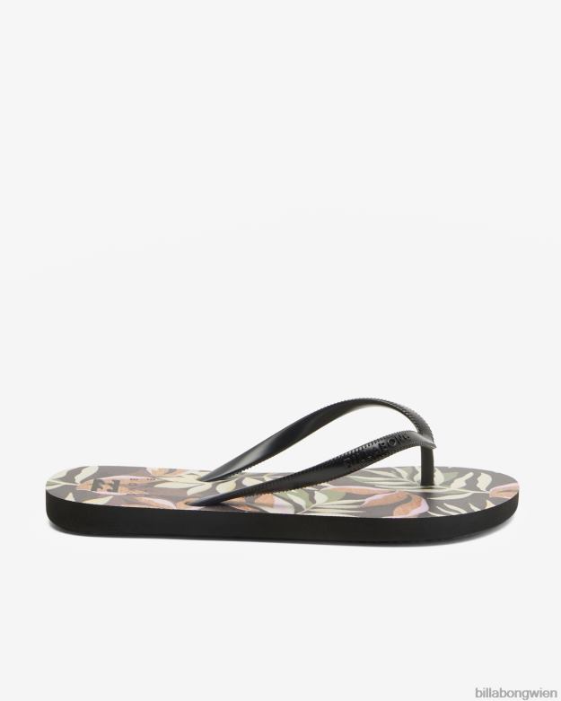 Billabong Shoes 00V682513 | Billabong Dama-Flip-Flop-Sandalen aus Gummi schwarz-multi Frauen