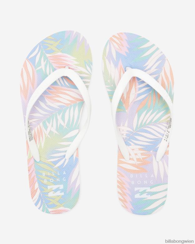 Billabong Shoes 00V682517 | Billabong Dama-Flip-Flop-Sandalen aus Gummi lila Brise Frauen