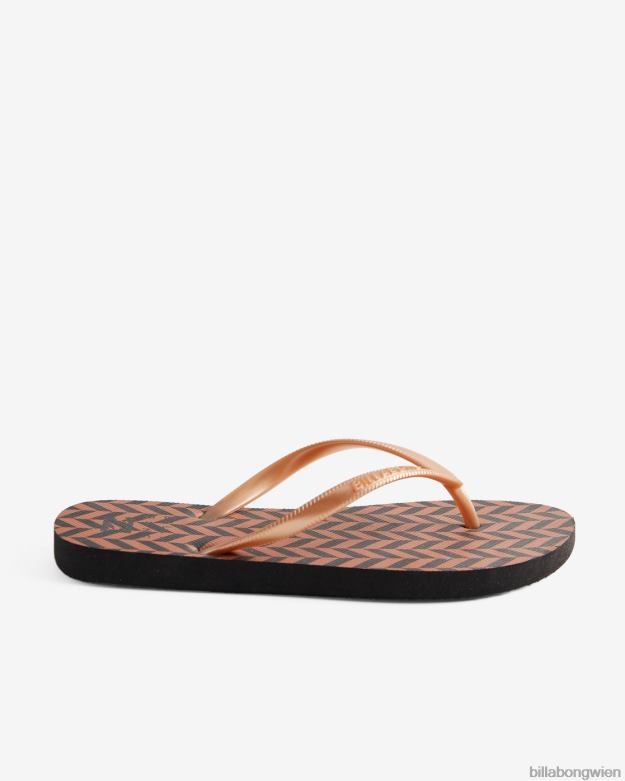Billabong Shoes 00V682520 | Billabong Dama-Flip-Flop-Sandalen aus Gummi Ziegel Frauen