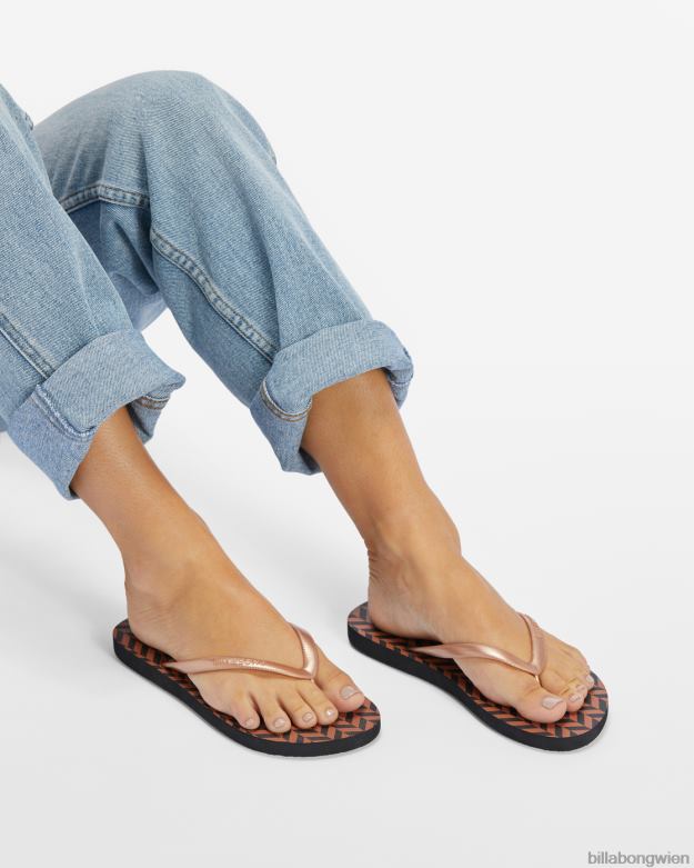 Billabong Shoes 00V682520 | Billabong Dama-Flip-Flop-Sandalen aus Gummi Ziegel Frauen