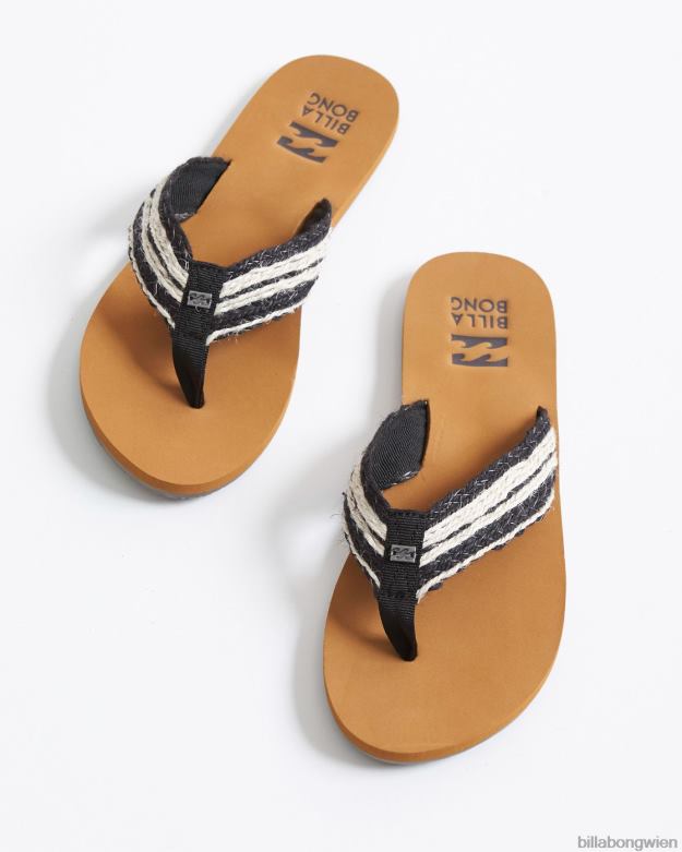 Billabong Shoes 00V682521 | Billabong Baja-Sandalen schwarz/weiß Frauen