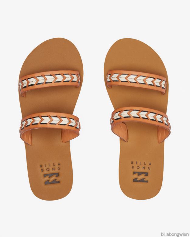 Billabong Shoes 00V682522 | Billabong Nori Slider-Sandalen schwarz/braun Frauen
