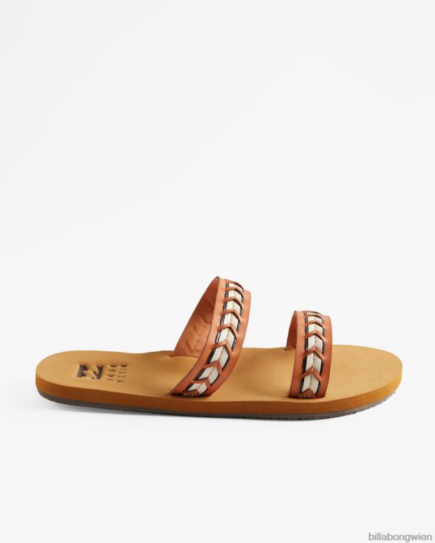 Billabong Shoes 00V682522 | Billabong Nori Slider-Sandalen schwarz/braun Frauen