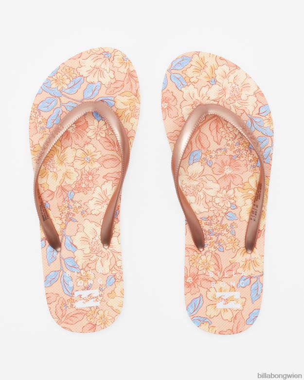 Billabong Shoes 00V682523 | Billabong Dama-Flip-Flop-Sandalen aus Gummi helle Melone Frauen