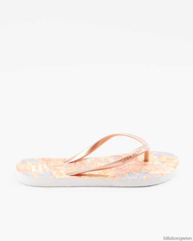 Billabong Shoes 00V682523 | Billabong Dama-Flip-Flop-Sandalen aus Gummi helle Melone Frauen