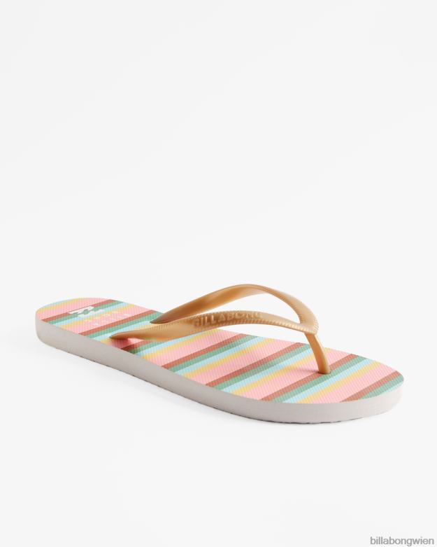 Billabong Shoes 00V682524 | Billabong Dama-Flip-Flop-Sandalen aus Gummi Korallenschwarm Frauen