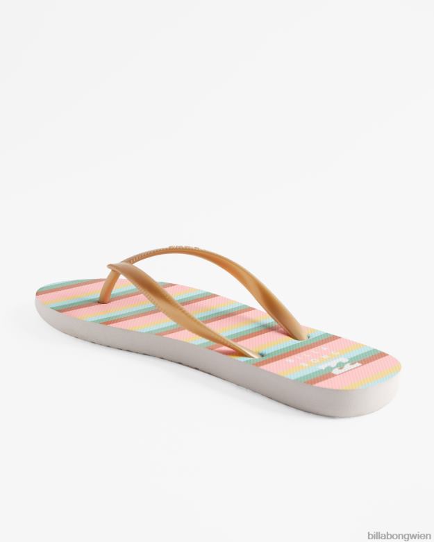 Billabong Shoes 00V682524 | Billabong Dama-Flip-Flop-Sandalen aus Gummi Korallenschwarm Frauen