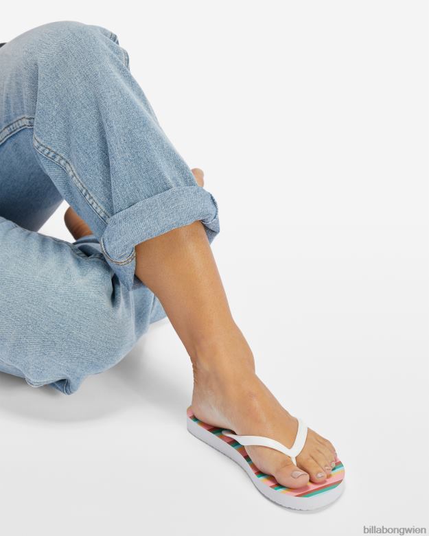 Billabong Shoes 00V682524 | Billabong Dama-Flip-Flop-Sandalen aus Gummi Korallenschwarm Frauen