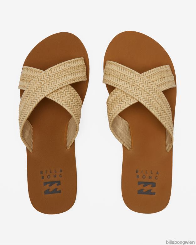 Billabong Shoes 00V682531 | Billabong Avery Slider-Sandalen weiße Kappe Frauen
