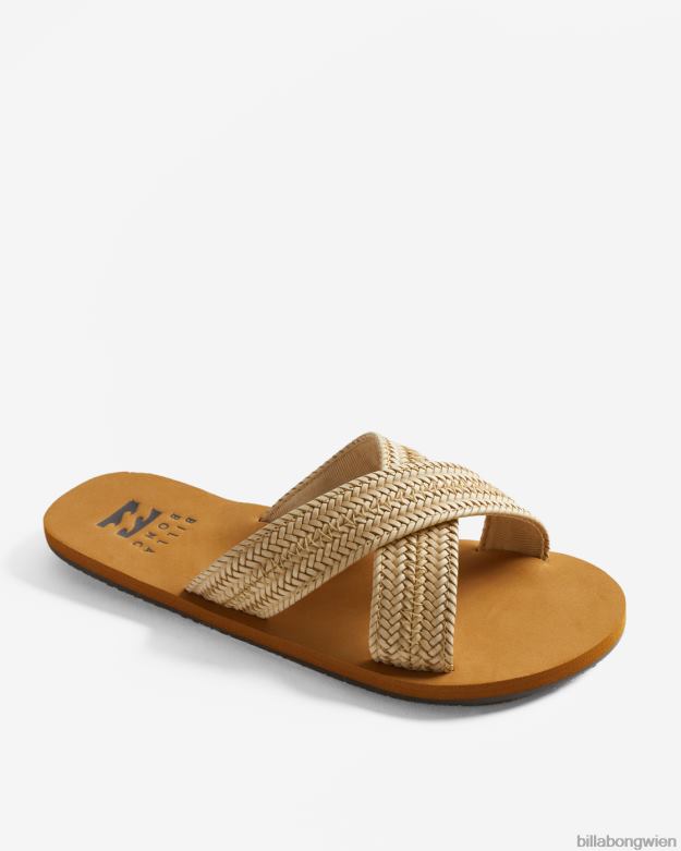 Billabong Shoes 00V682531 | Billabong Avery Slider-Sandalen weiße Kappe Frauen