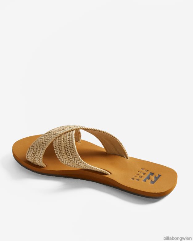 Billabong Shoes 00V682531 | Billabong Avery Slider-Sandalen weiße Kappe Frauen