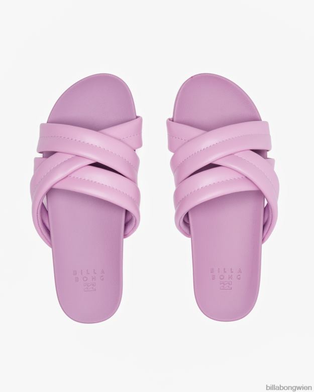 Billabong Shoes 00V682533 | Billabong Serena Slider-Sandalen lila Frauen