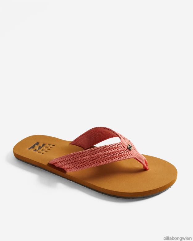 Billabong Shoes 00V682537 | Billabong Kai geflochtene Sandalen süße Koralle Frauen