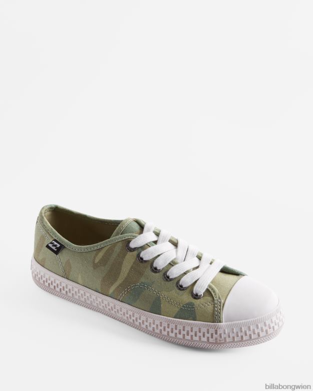Billabong Shoes 00V682503 | Billabong Indie-Leinwandschuhe Tarnung Frauen