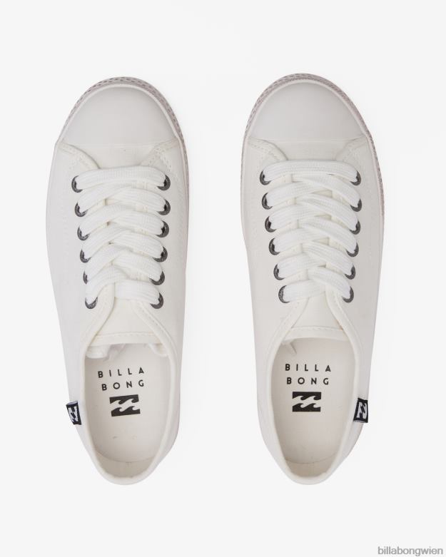 Billabong Shoes 00V682506 | Billabong Indie-Leinwandschuhe cremefarben Frauen