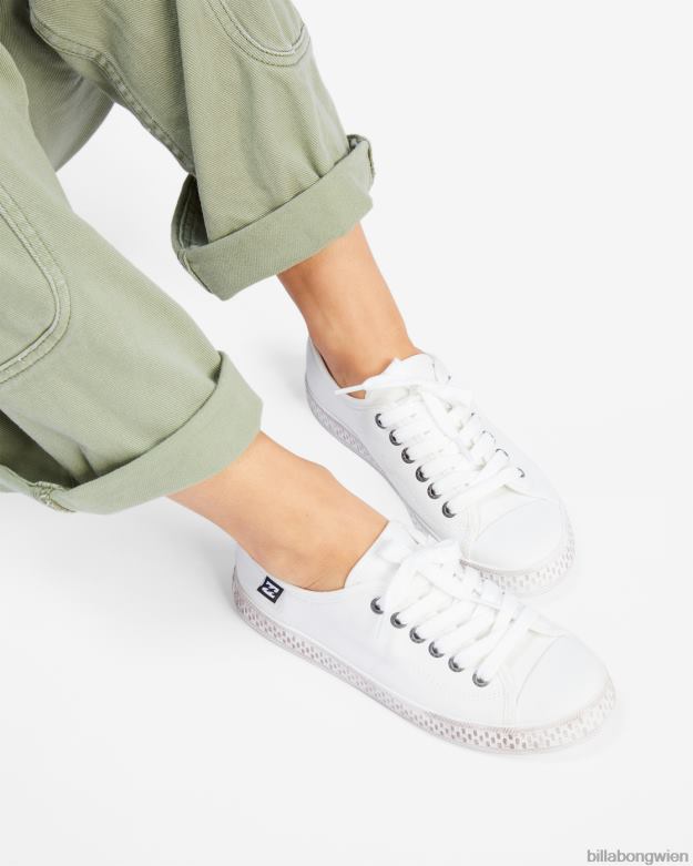 Billabong Shoes 00V682506 | Billabong Indie-Leinwandschuhe cremefarben Frauen