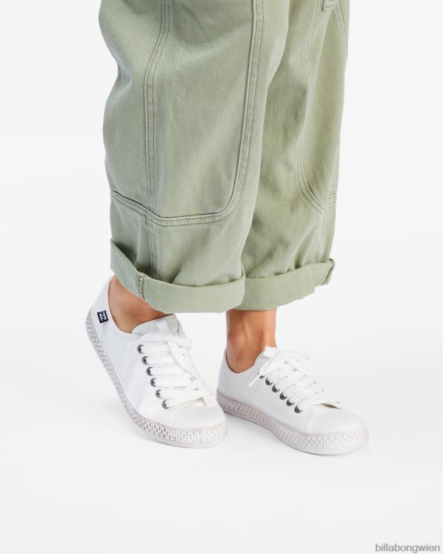 Billabong Shoes 00V682506 | Billabong Indie-Leinwandschuhe cremefarben Frauen