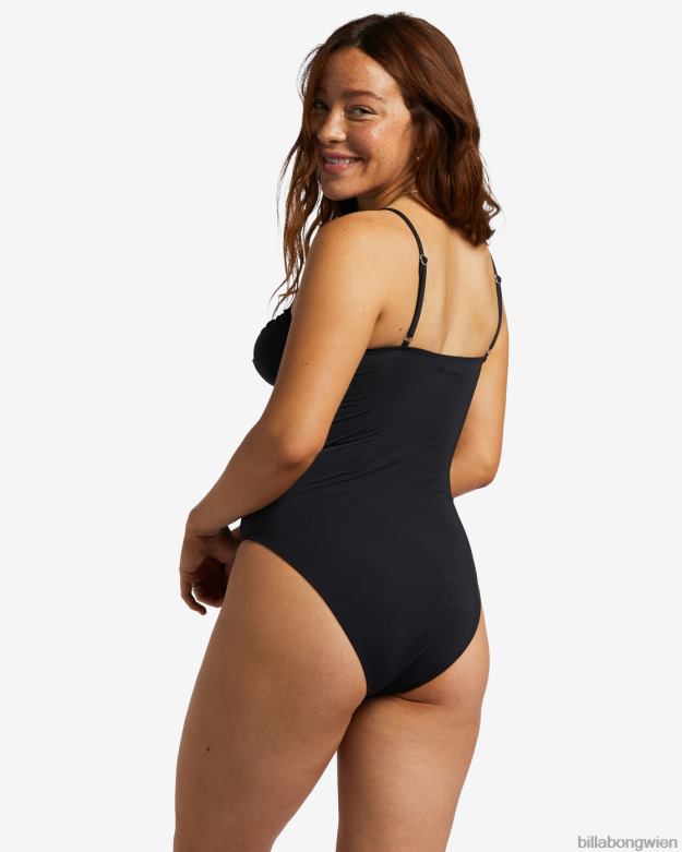 Billabong Wien 00V681256 | Billabong Einteiliger Badeanzug von Sol Searcher schwarzer Kieselstein Frauen