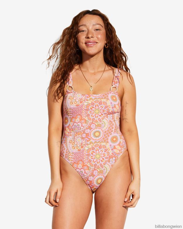Billabong Wien 00V681469 | Billabong Billabong x Smiley Good Times Einteiler-Badeanzug multi Frauen