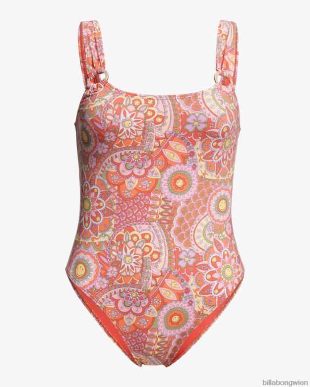 Billabong Wien 00V681469 | Billabong Billabong x Smiley Good Times Einteiler-Badeanzug multi Frauen