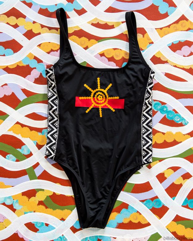 Billabong Wien 00V681513 | Billabong Einteiliger Badeanzug von Otis Sunrise Schwarz Frauen
