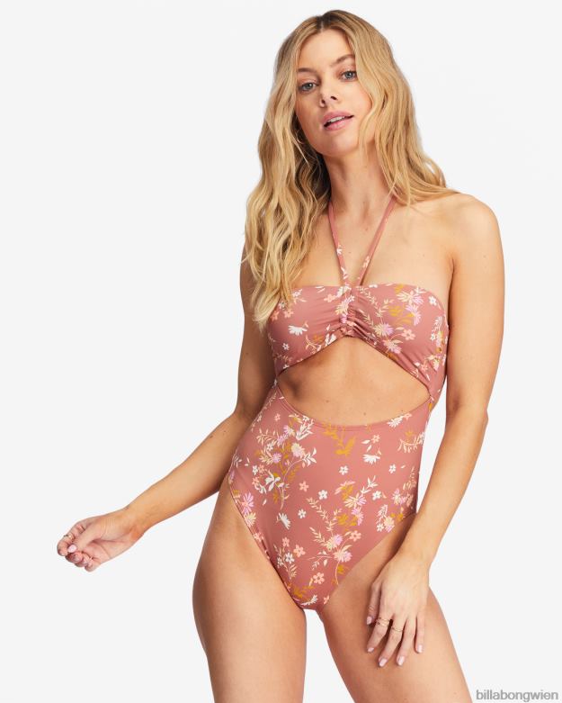 Billabong Wien 00V681520 | Billabong flüstere mir einen einteiligen Badeanzug zu süße Schokolade Frauen