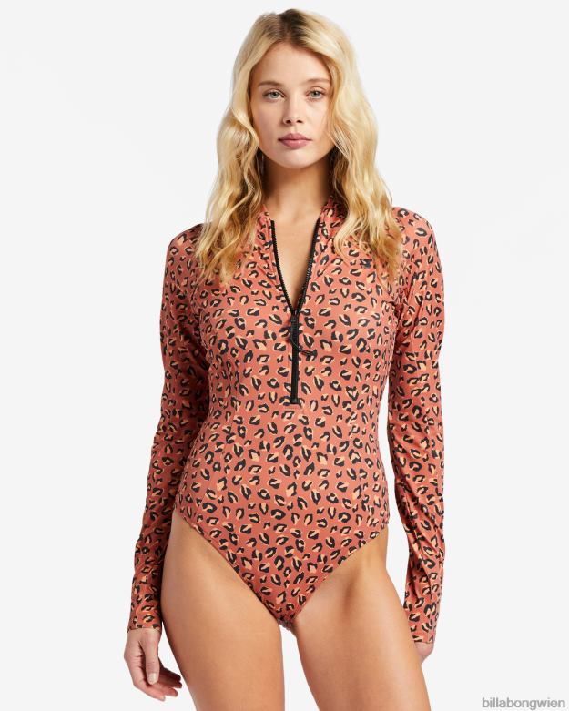 Billabong Wien 00V681708 | Billabong a/div biarritz langärmliger Badeanzug küsse die Erde Frauen